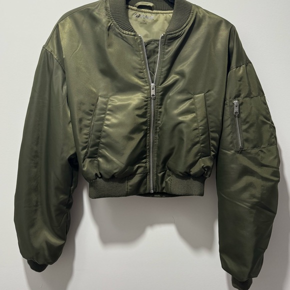 NWOT Garage Bomber Jacket - Picture 2 of 6